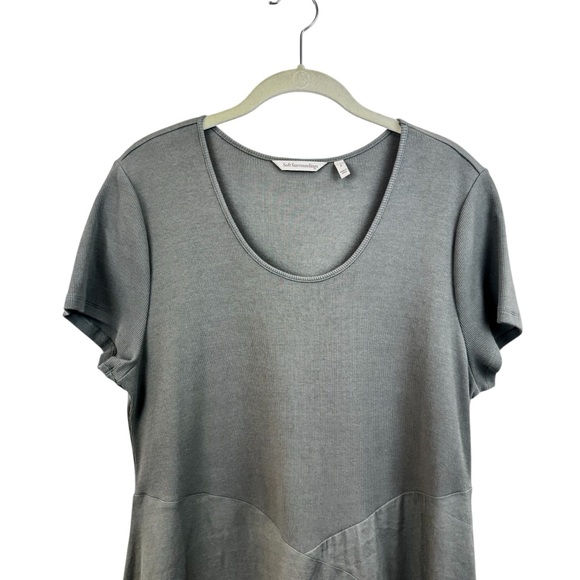 Soft Surrounding Green Women's Midi Dress Sz. L - Picture 4 of 8